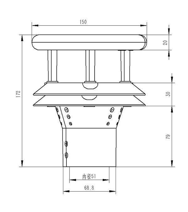 壓電式雨量傳感器 壓電式雨量傳感器